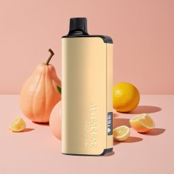 Alibarbar Ingot 9000 Puffs Engangsdamper Rosa Sitron med 22ml E-væske og LED-skjerm