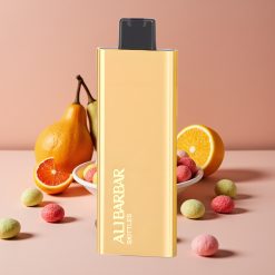 Alibarbar Pandora 7000 Puffs Engangs E-læsk Skittles – 17 ml, 70 g, 1.0 Ω