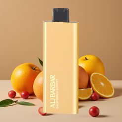 Alibarbar Pandora 7000 Puffs Engangs Vape California Solnedgang – 17 ml, 1.0 Ω, 70 g