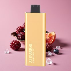 Alibarbar Pandora 7000 Puffs Engangsdamper med Bjørnebær Is – 17 ml, 1.0 Ω