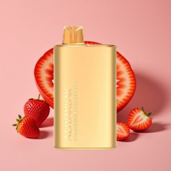 Alibarbar Rich 8000 Puffs Engangsdamp Jordbær Hubba Bubba 20ml 2000mAh