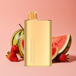 Alibarbar Rich 8000 Puffs Engangsdamp Jordbær Vannmelon 20ml 2000mAh
