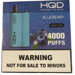 Best HQD Flavors | HQD BOX 4000 drag blåbær 86LXD84