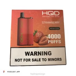 Best HQD Flavors | HQD BOX 4000 drag jordbær 86LXD94
