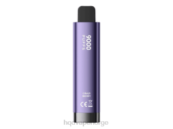 Best HQD Flavors | HQD CUVIE 9000 PUFFS engangs sprø bær 86LXD274