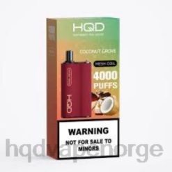 HQD Tech Bergen | HQD BOX 4000 drag kokosnøttlunden 86LXD73