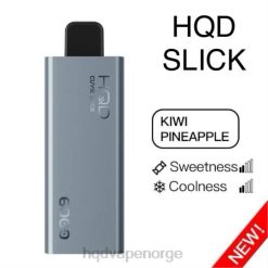 HQD Tech Bergen | HQD CUVIE SLICK 6000 drag glatt kiwi ananas 86LXD23