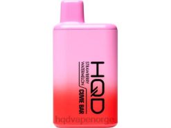 HQD Vape Flavours | HQD CUVIE BAR engangs jordbær vannmelon 86LXD260