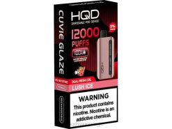 HQD Vape Flavours | HQD CUVIE GLAZE engangs vape 12000 frodig is 86LXD210