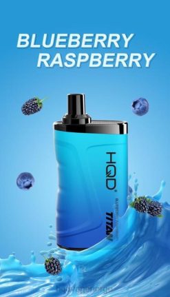 HQD Vape Flavours | HQD TITAN 7000 drag blåbær bringebær 86LXD10