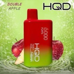 HQD Vape For Sale | HQD HBAR 6000 drag dobbelt eple 86LXD49