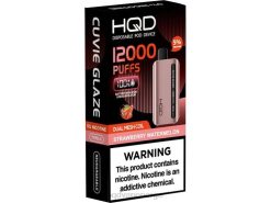 HQD Vape Norge | HQD CUVIE GLAZE engangs vape 12000 jordbær vannmelon 86LXD261