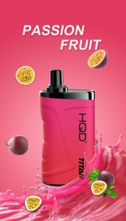 HQD Vape Norge | HQD TITAN 7000 drag pasjonsfrukt 86LXD1