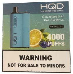 HQD Vape Online Shop | HQD BOX 4000 drag blåbær bringebær kiwi limonade 86LXD85