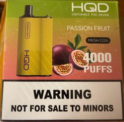 HQD Vape Online Shop | HQD BOX 4000 drag pasjonsfrukt 86LXD95