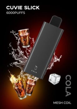 HQD Vape Online Shop | HQD CUVIE SLICK 6000 drag glatt cola 86LXD25