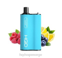 HQD Vape Oslo | HQD BOX 4000 drag blå bringebær limonade 86LXD92