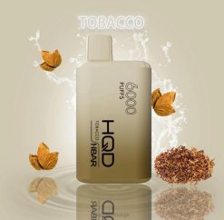 HQD Vape Oslo | HQD HBAR 6000 drag tobakk 86LXD52