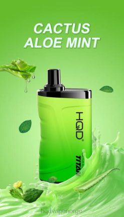 HQD Vape Oslo | HQD TITAN 7000 drag kaktus aloe mynte 86LXD2