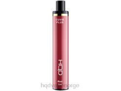 HQD Vape Shop | HQD CUVIE PLUS engangs rød is 86LXD246