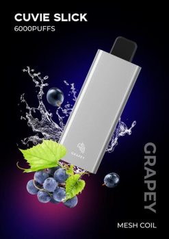 HQD Vape Shop | HQD CUVIE SLICK 6000 drag glatt drue 86LXD36