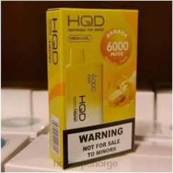 HQD Vape Store | HQD HBAR 6000 drag banan 86LXD47