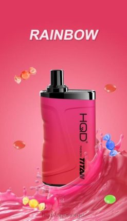 HQD Vape Store | HQD TITAN 7000 drag regnbue 86LXD7