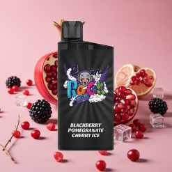 IGET Bar 3500 Puffs Engangsdamp Bjørnebær Granateple Kirsebær Is