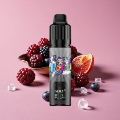 IGET BAR PLUS S3 POD 10000 Puffs Engangsdamp med Svartebær Is Smak og 18 ml E-væske, 5% Nikotin, 950 mAh Batteri