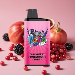 IGET Bar Pro 10000 Puffs Engangsvape Bjørnebær Granateat Kirsebær – 2000 mAh Mesh Coil