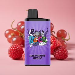 IGET Bar Pro 10000 Puffs Engangsvape Bringebær Drue – 2000 mAh, 1.2 Ohm Mesh Coil, PC+ALU