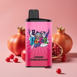 IGET Bar Pro 10000 Puffs Engangsvape Kirsebær Granateple – 2000 mAh, 1.2 Ohm Mesh Coil