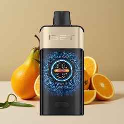IGET ONE 12000 Puffs Engangs Vape Tropisk Oransje Monster, 2700 mAh Batteri, Stort Bøyd Fargeskjerm