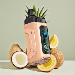 Razz Bar 45000 Puffs Engangsdamper Ananas Kokos Justerbar Luftstrøm Type-C