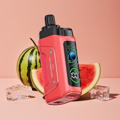 Razz Bar 45000 Puffs Engangsdamper Vannmelon Is Justerbar Luftstrøm Type-C Lading