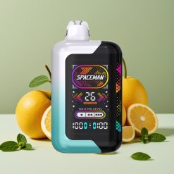 SMOK Spaceman SP40000 Zero Nikotin Engangsdamp Med Frisk Mynte