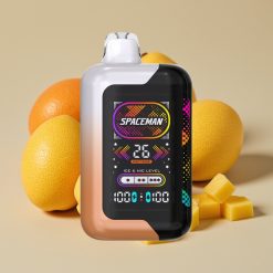 SMOK Spaceman SP40000 Zero Nikotin Engangsvaper med Sur Mango Honningdogg – 20ml, 1000mAh, 4 kraftmoduser