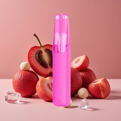 Snowplus Dash 4000 Puffs Engangsenhet Rødvin Is Keramisk Atomizer 530 mAh 7.5 ml