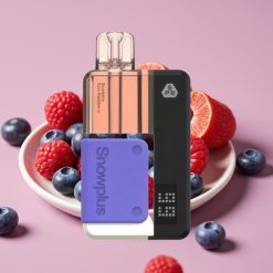 Snowplus Swift 15000 Puffs Pod Kit Blåbær Sur Bringebær – Dual Mesh, 1000 mAh, 2+10 ml
