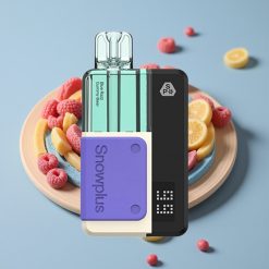 Snowplus Swift 5000 Puffs Dual Mesh Blå Bringebær Gummibjørn Pod Kit