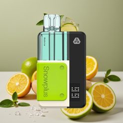 Snowplus Swift 5000 Puffs Forhåndsfylt Pod Kit Mojito Is – 1000 mAh, Dual Mesh, 2+10 ml, 2% nikotin