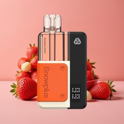 Snowplus Swift 5000 Puffs Prefilled Pod Kit Jordbærdrøm – 1000 mAh, Dual Mesh, 2+10 ml, 2% nikotin