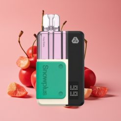 Snowplus Swift Pod Kit 15000 Puffs Dual Mesh Fizzy Kirsebær